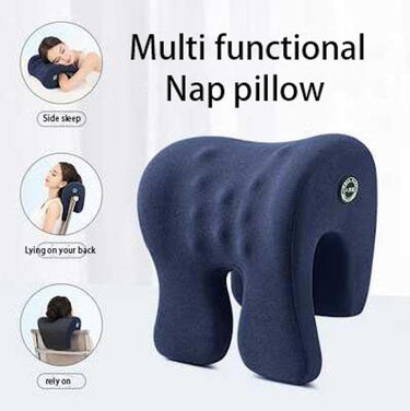 Ergonomic Nap Pillow – All-in-One Support for Neck, Back, and Office Naps